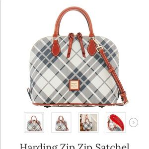 Harding zip zip satchel